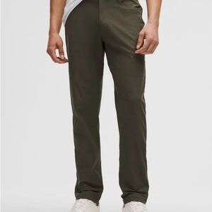 Lululemon Athletica Men’s ABC Classic Fit 5 Pocket Pant Dark Olive Waist 30